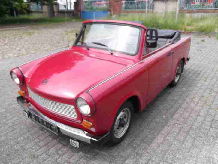 Trabant 601 Cabrio 1990 Top-Zustand 2012 restauriert