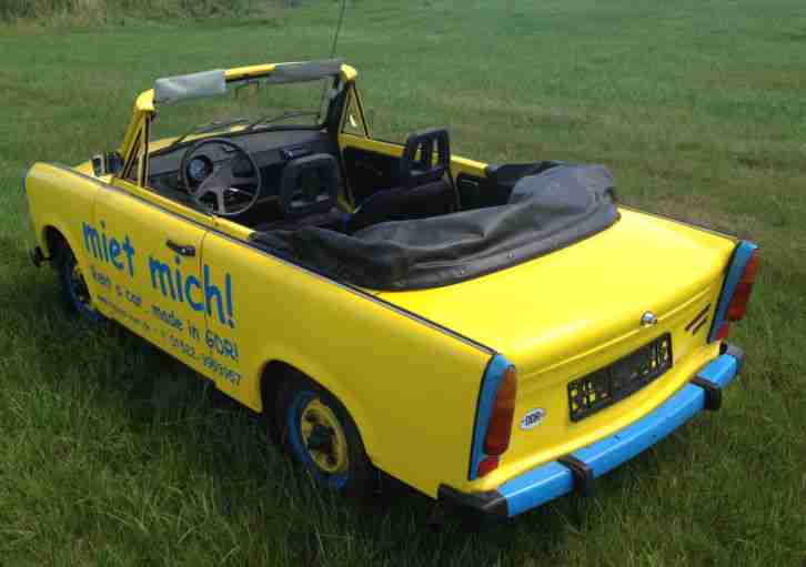 Trabant 601 Cabrio Ostermann mit Papieren