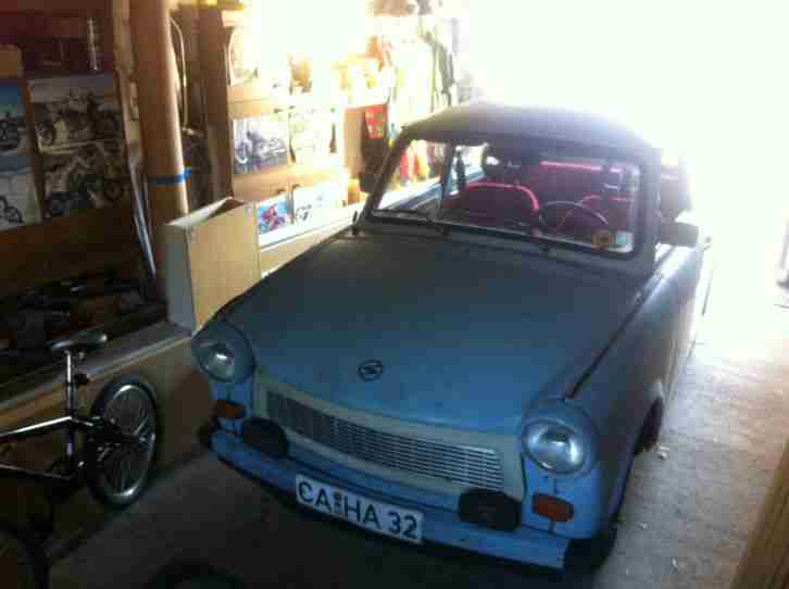 Trabant 601, EZ 1989, 72300km, Bremsen und Bowdenzüge neu, 4 neue Reifen+Felgen