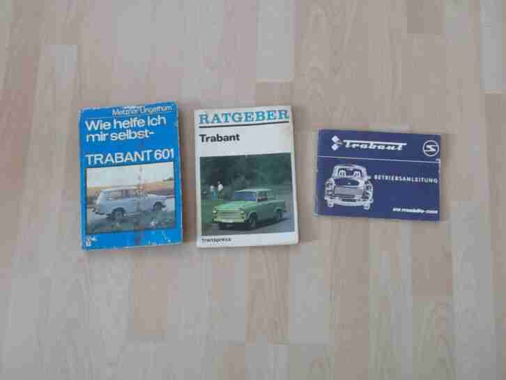 Trabant 601 Kombi Hycomat Bücher Bertiebsanleitung Wie helfe ich mir selbst