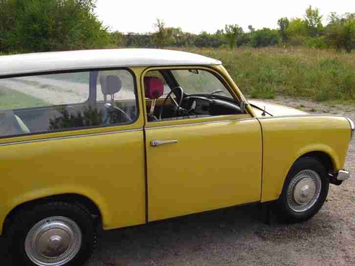 Trabant 601 Kombi de luxe Baujahr 1973 aus Nachlass im Originalzustand