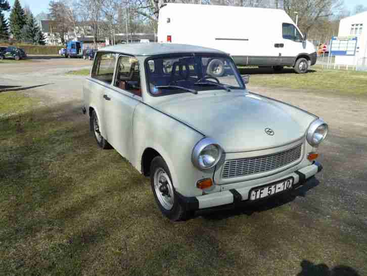 Trabant 601 Kombi im Orginalzustand, Neu aufgebaut mit Ersatzteile
