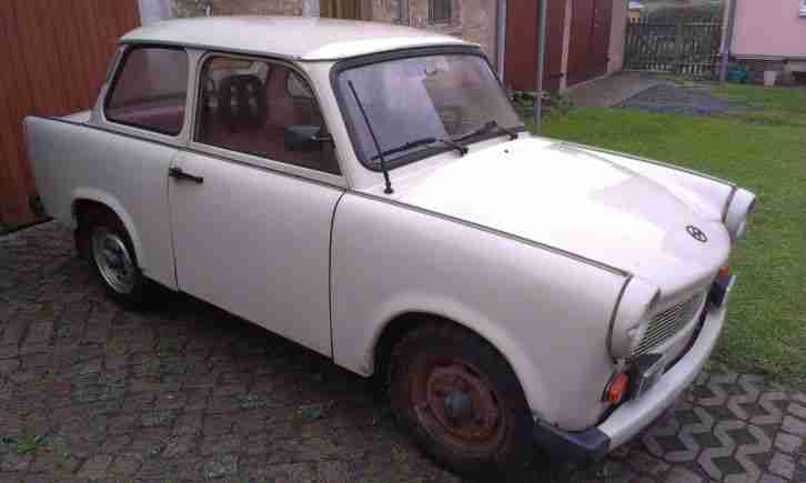 Trabant 601 Limousine AHK Papyrusweiß Bj. 88 Limo Schraubenfeder