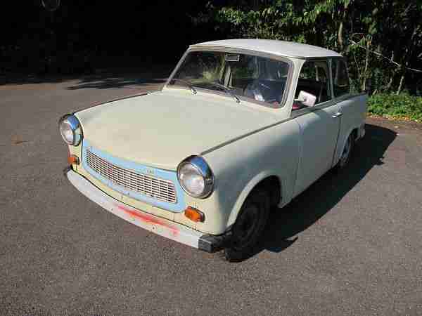 Trabant 601 Rechtecktacho Limousine 1. Hand orig. DDR Kfz-Brief VEB Sachsenring