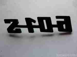 Trabant 601 S IFA Logo Schriftzug Schrift Typschild Schild