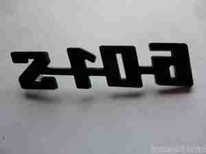 Trabant 601 S IFA Logo Schriftzug Schrift
