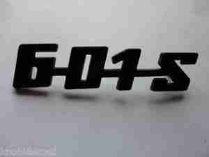 Trabant 601-S IFA Logo + Schriftzug + Schrift + Typschild + Schild +