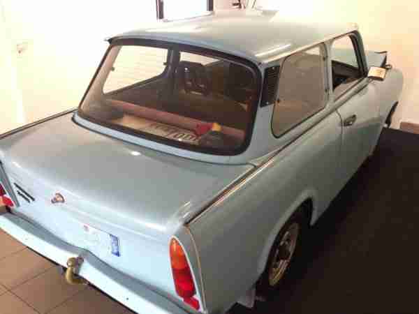 Trabant 601 S L AHK gletscherblau TÜV 06/2016 // original 34725 km!! Unfall