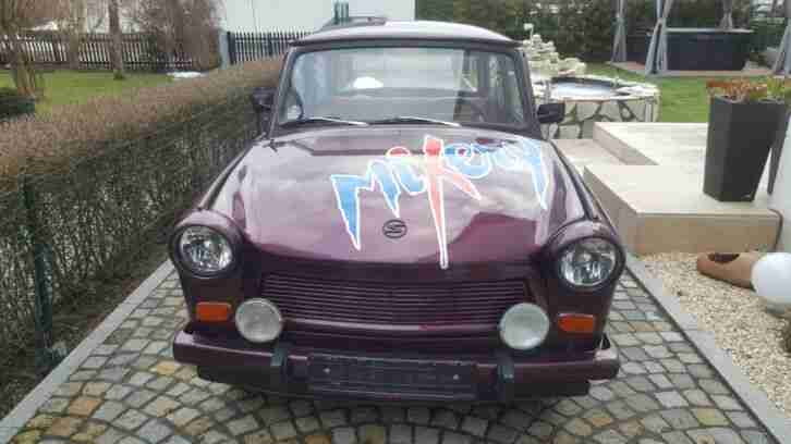 Trabant 601 S LX guter Zustand Oldtimer Motor Getriebe Top, alle Papiere Inkl.