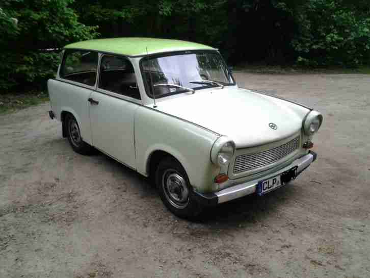 Trabant 601 S deluxe Kombi H-Gutachten Standheizung AHK