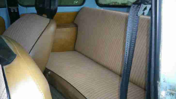 Trabant 601 S im unverbastelten Originalzustand, Bj. 1989