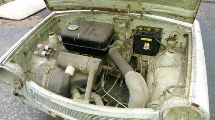 Trabant 601 bj. 67, Ersatzteilspender, Scheunenfund