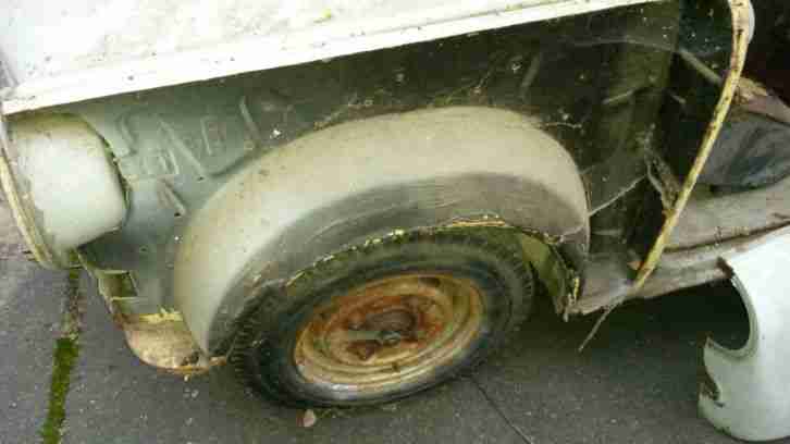 Trabant 601 bj. 67, Ersatzteilspender, Scheunenfund