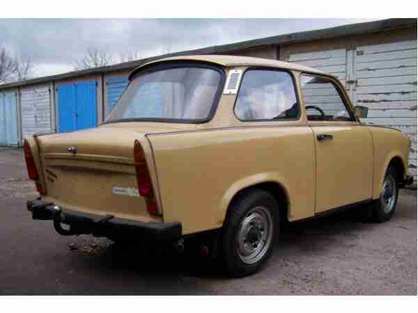 Trabant 601 mit original 23000 km + IFA Kaufrechnung + AHK Bj: 1983 aus 1. Hand