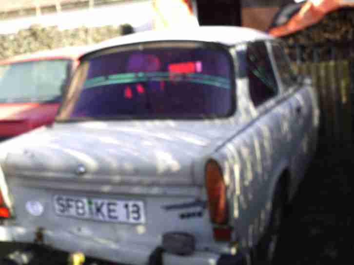 Trabant 601 zur Ersatzteilgewinnung