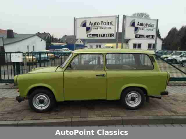 Trabant 601K Kombi regenerierter Originalzustand Tüv ne