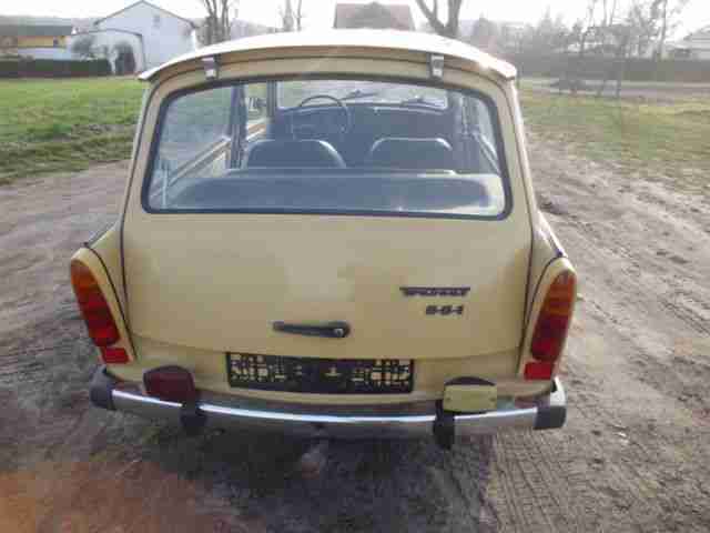 Trabant 601Kombi Originalzustand,TÜV+H-Kennzeichen Neu