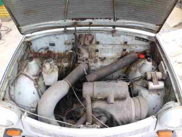 Trabant 601s, trabi, Scheunenfund, ohne Papiere