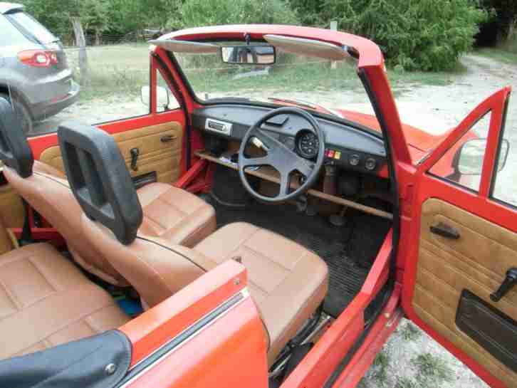 Trabant Cabrio 601 Ostermann-Umbau Bj.1988 zugelassen mit Saisonkennzeichen