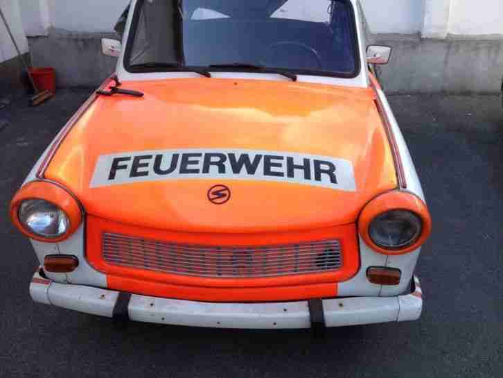 Trabant Feuerwehr Einzelstück Sammlerstück Oldtimer