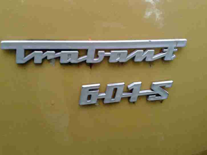 Trabant Kombi 601 S TüV 2016 neu lackiert ocker / biberbraunes Dach Batterie neu