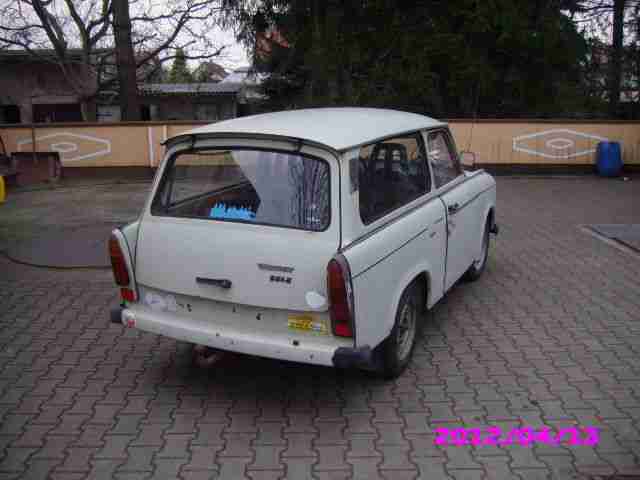 Trabant Kombi EZ 1989 weiß 26 PS Zweitakt