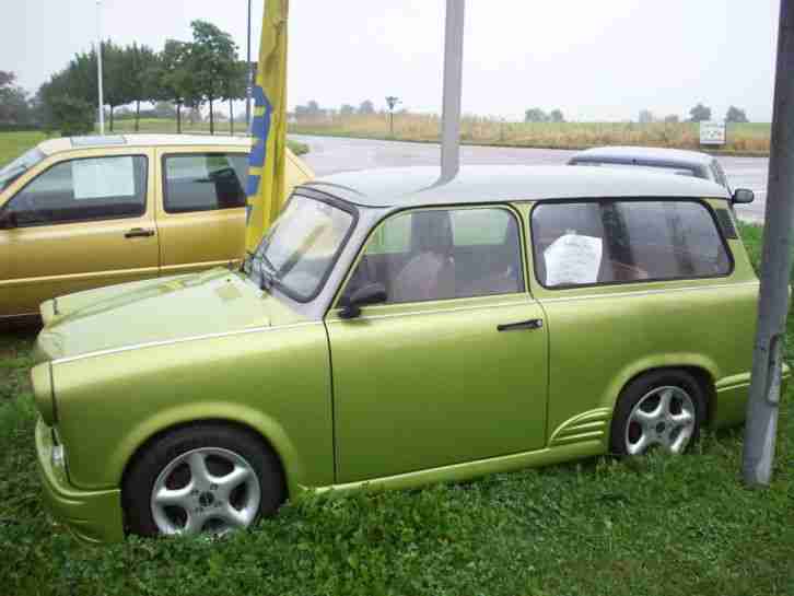 Trabant/Kombi EZ 96 mit Umbau u.Sonderlack u.1.Hand