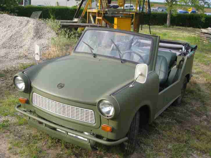 Trabant Kübel Bj. 1981 ex NVA Verdeck erst seit