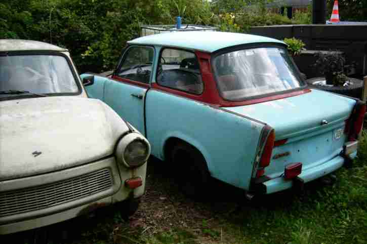 Trabant Limousine Trabant Kombi beide zusammen in einer Auktion