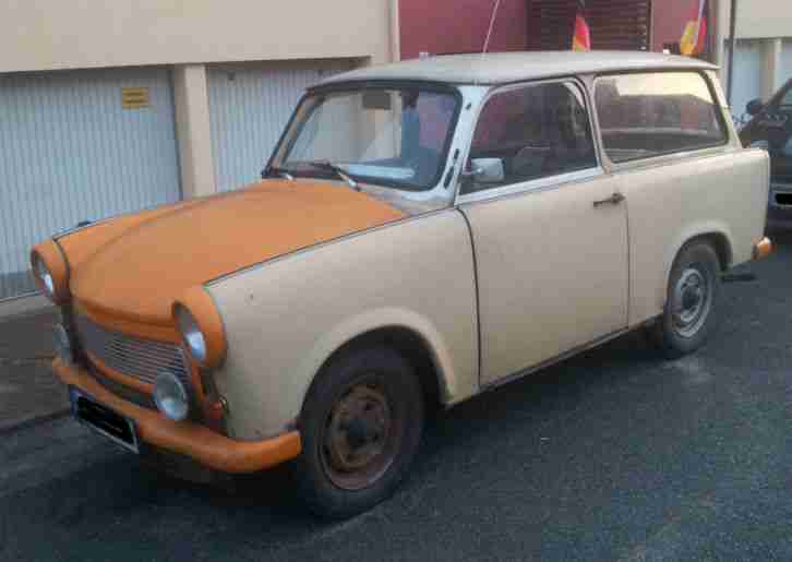 Trabant P 601 Kombi Bj 75, noch angemeldet