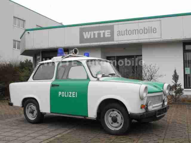 Trabant P 601 L Original Polizeifahrzeug
