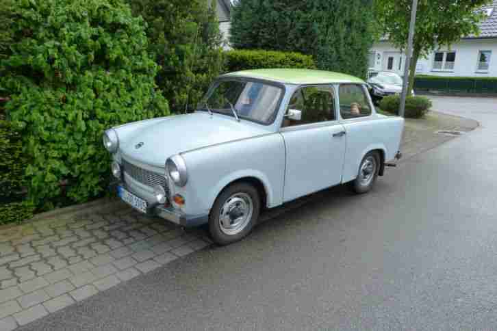 Trabant P 601 LX, Bj.07.1985, Farbe Grau/Grün, TÜV 03.2016, KM ca.86000