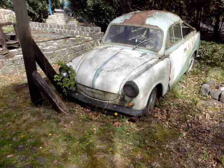 Trabant P50 500 Kombi Pickup Deko oder Teilespender, Motor vom Typ P60 oder 601