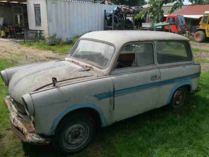 Trabant P60K P600 Kombi P 60 K mit DDR Papiere