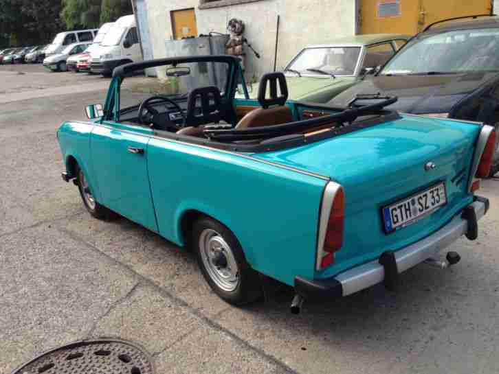 Trabant Trabbi Cabrio mit neuem TÜV 7/2016 in sehr gutem Zustand