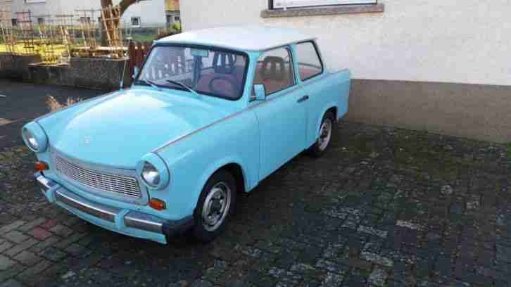 Trabant Trabi P 601 Limousine 8-fach Bereift TÜV fertig voll Fahrbereit