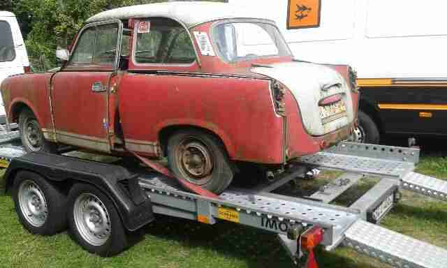 Trabi P60 1962 schlechtem Zustand mit Original