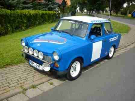 Trabant In Rallyeoptik