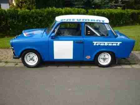 Trabant in Rallyeoptik