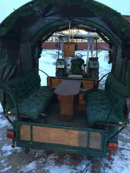 Traktor Deutz 25 S mit Schiebeschild und