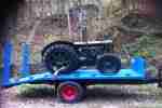 Traktor Schlepper Fordson 1943 Oltimer inkl. Anhänger