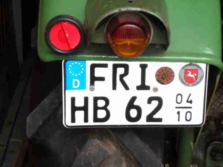 Traktor Trecker Oldtimer Fendt fix 2 Bj.61 Typ FL 120 2 Zyl. 19PS