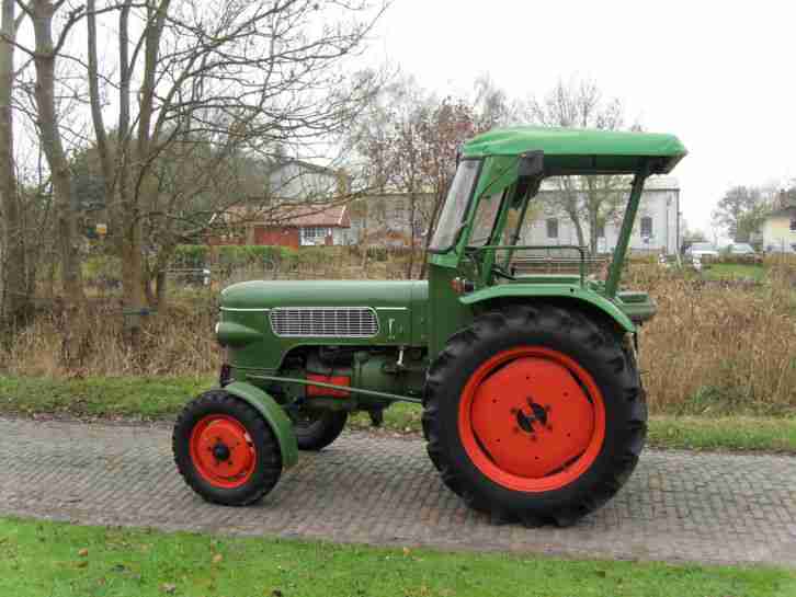 Traktor Trecker Oldtimer Fendt fix 2 Bj.61 Typ FL 120 2