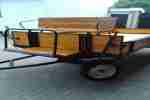 Traktoranhänger Gummiwagen Pritsche 2t