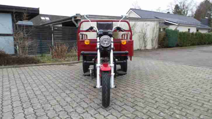 Transport-Dreirad,Trike, 149 ccm Neufahrzeug, 6 Gänge, Dolfi 150 NEU!!!