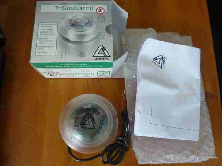 TriGasAlarm Gaswarner Gasmelder für Propan/Butan Kohlenmonoxid Ko-Gase