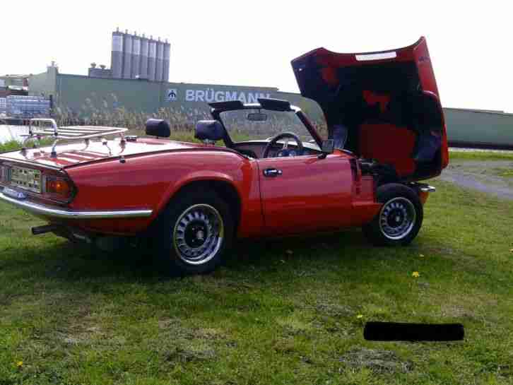Triumph Spitfire 1500, Hardtop, C.-verdeck, Cover, Doku., Alltagstauglich
