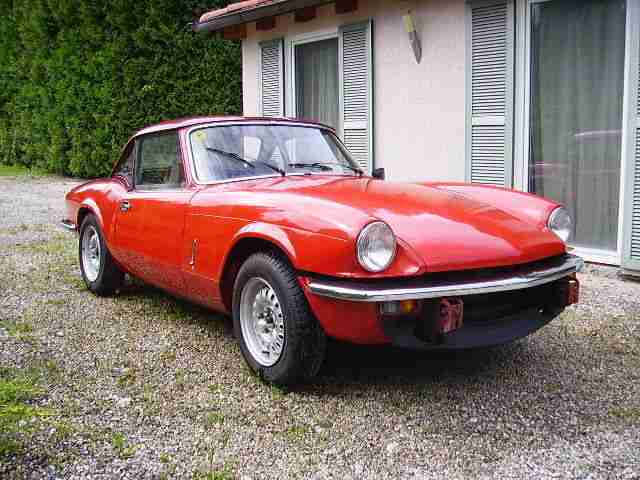 Triumph Spitfire MK IV weitgehend rostfrei zum