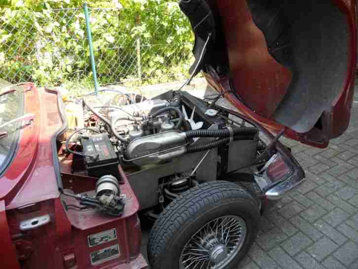 Triumph Spitfire mit Overdrive