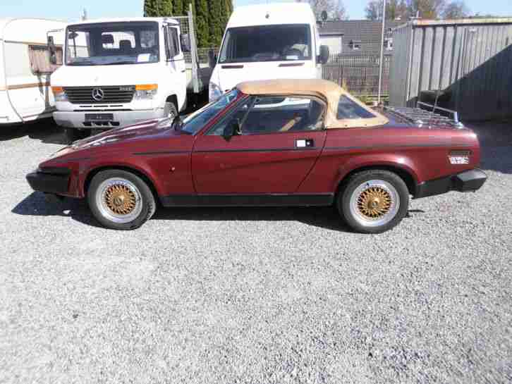 Triumph TR7,LINKSLENKER,TÜV 04.16,OLDTIMER,SCHECKHEFT